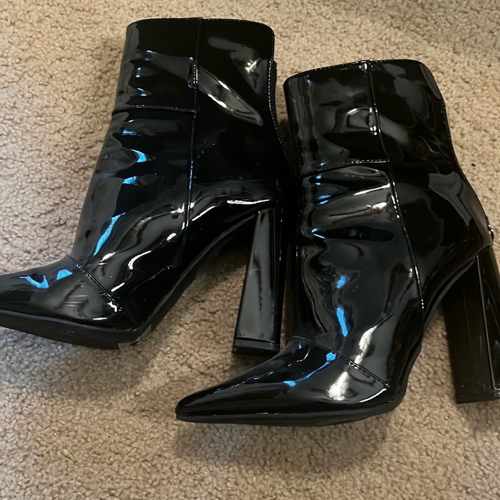 Lack Patent Leather Boots